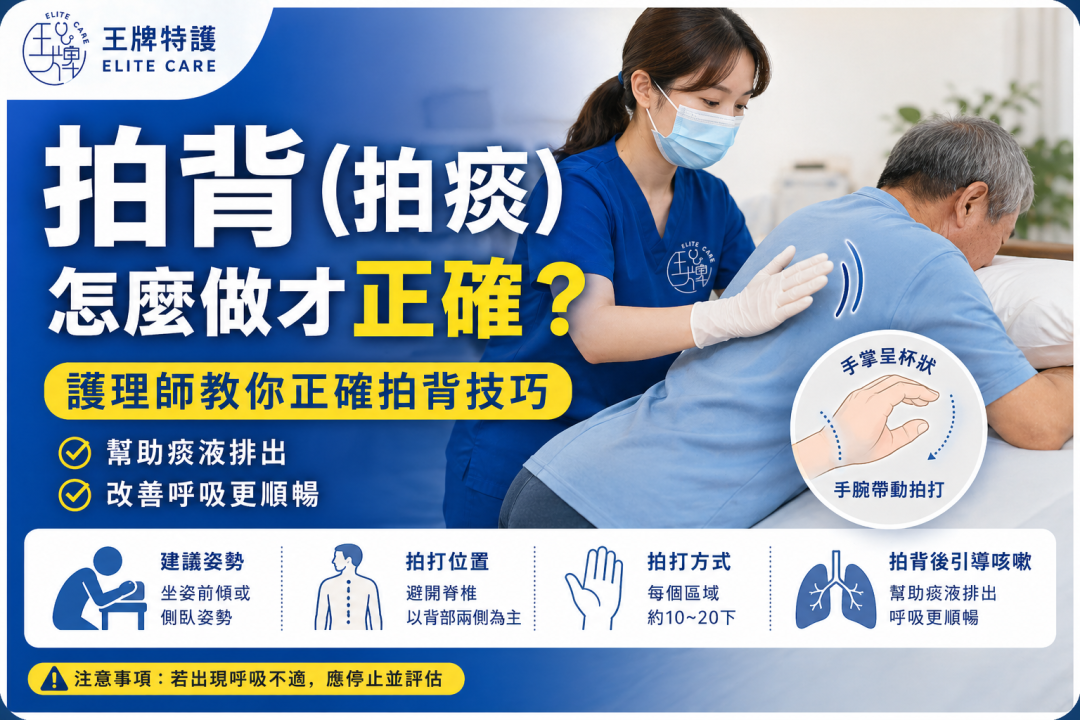 拍背技巧教學｜拍痰方法、位置與注意事項一次看 - 王牌健康顧問有限公司